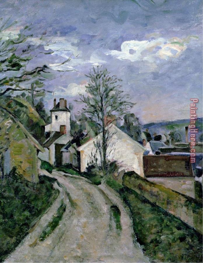 Paul Cezanne Doctor Gachet S House at Auvers Circa 1873